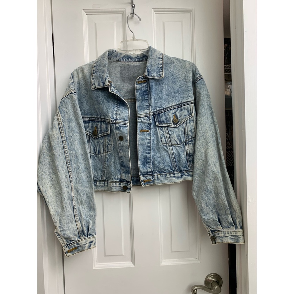 Vintage Express blue jean jacket